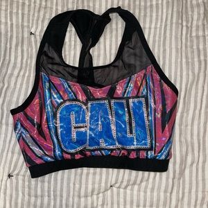 California all stars sports bra